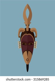 African mask 