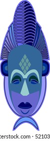 African mask