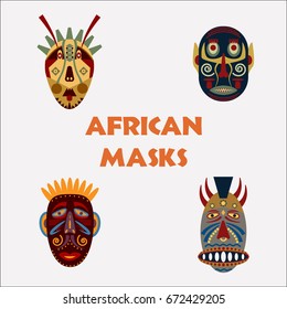 African masks