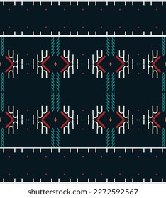 African Motif Ethnic seamless pattern background. geometric ethnic oriental pattern traditional. Ethnic Aztec style abstract vector illustration. design for print texture,fabric,saree,sari,carpet.