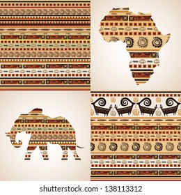 African ornamental motifs