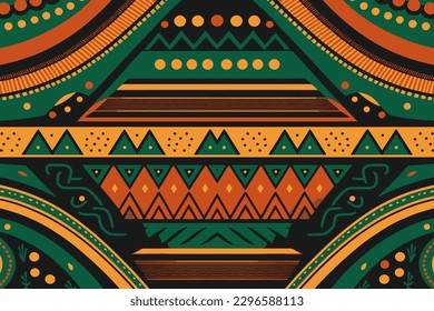 african patchwork background with african motif traditional Design for background,carpet,wallpaper,wrapping,Batik,fabric