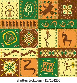 African pattern