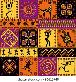 African pattern