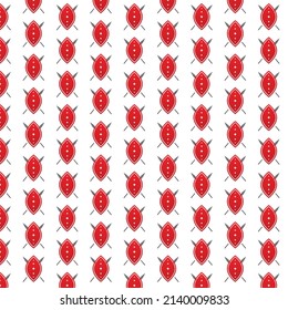 African pattern design and colorful art 
