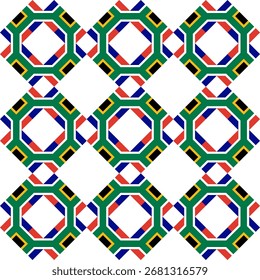 african pattern design. geometric background. vector illustration