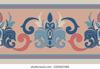 african pattern. Hand drawn abstract seamless pattern, ethnic background, simple style - great for textiles, banners, wallpapers,easy color change