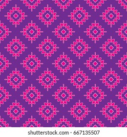 African pattern purple background