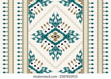 African pattern,African floral pattern,vector illustration,abstract background,Ikat floral pattern,Aztec style,hand drawn.design for texture,fabric,clothing,decoration,print,scarf,fashion design,rug.