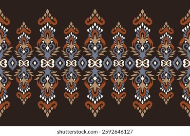 African pattern,African floral pattern,vector illustration,abstract background,Ikat floral pattern,Aztec style,hand drawn.design for texture,fabric,clothing,decoration,print,scarf,fashion design,rug.