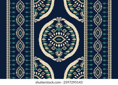 African pattern,African floral pattern,vector illustration,abstract background,Ikat floral pattern,Aztec style,hand drawn.design for texture,fabric,clothing,decoration,print,scarf,fashion design,rug