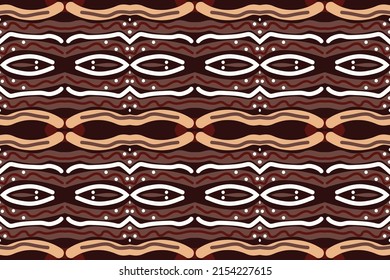 Patrones africanos Patrón de Nación Navajo Tela de la ilustración africana Vector Colorful Ethnic Seamless fondo. Diseño geométrico Arte tribal para impresión. tela de envoltura de fondo de papel pintado