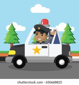 african police patrol