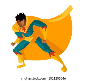 african powerful superhero