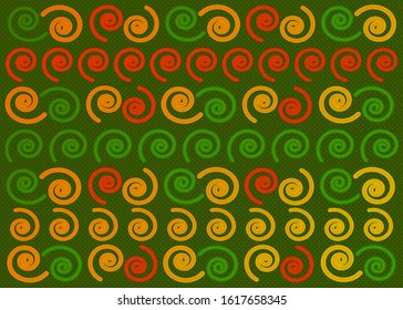 African Print fabric, Ethnic handmade ornament for your design, Ethnic and tribal motifs geometric elements. Vector texture, afro textile Ankara fashion style. Pareo wrap dress, batik style 