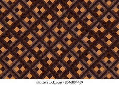 African Print Fabric. Vector Seamless Tribal Pattern. Traditional Ethnic Hand Drawn Ornament For Your Design Cloth, Carpet, Rug, Pareo, Wrap 