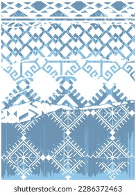 Tela de impresión africana. Patrón tribal sin vectores. Ornamento étnico tradicional para tu ropa de diseño, alfombra, alfombra, pareo, envolver
