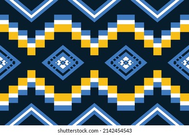 Impresiones africanas. Patrones nativos americanos. Diseño artístico tradicional de Chevron para huellas de fondo, alfombras, papel pintado, ropa, envoltura, tela, fondo