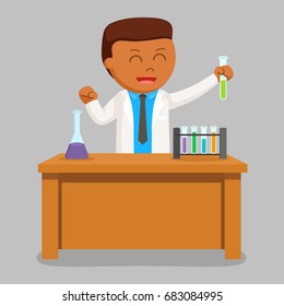 african scientist success in his research