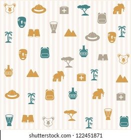 African seamless pattern