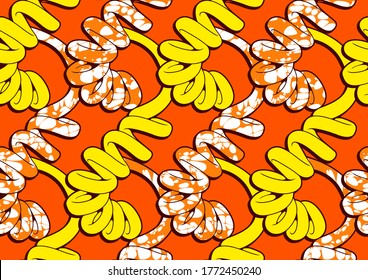 patrón africano sin fisuras, arte gráfico y fondo abstracto.