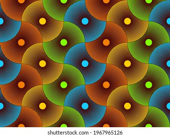 african seamless pattern, picture art and abstract background.