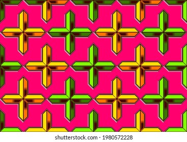 african seamless pattern, picture art and abstract background.