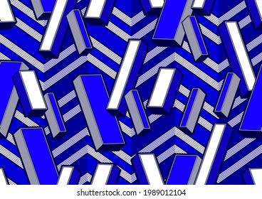 patrón africano sin fisuras, arte gráfico y fondo abstracto.