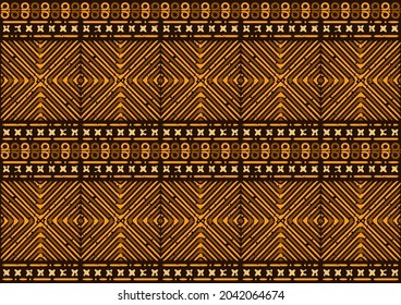 african seamless pattern, picture art and abstract background.