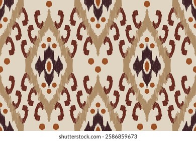 African seamless pattern,African floral seamless pattern,vector illustration,abstract background,Ikat floral pattern,Aztec style,design for texture,fabric,clothing,decoration,print,tile,fashion design