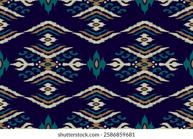 African seamless pattern,African floral seamless pattern,vector illustration,abstract background,Ikat floral pattern,Aztec style,design for texture,fabric,clothing,decoration,print,tile,fashion design