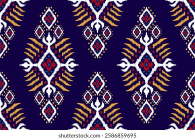 African seamless pattern,African floral seamless pattern,vector illustration,abstract background,Ikat floral pattern,Aztec style,design for texture,fabric,clothing,decoration,print,tile,fashion design