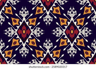 African seamless pattern,African floral seamless pattern,vector illustration,abstract background,Ikat floral pattern,Aztec style,design for texture,fabric,clothing,decoration,print,tile,fashion design