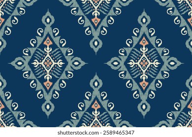 African seamless pattern,African floral seamless pattern,vector illustration,abstract background,Ikat floral pattern,Aztec style,design for texture,fabric,clothing,decoration,print,tile,fashion design