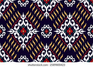 African seamless pattern,African floral seamless pattern,vector illustration,abstract background,Ikat floral pattern,Aztec style,design for texture,fabric,clothing,decoration,print,tile,fashion design