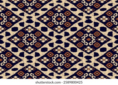 African seamless pattern,African floral seamless pattern,vector illustration,abstract background,Ikat floral pattern,Aztec style,design for texture,fabric,clothing,decoration,print,tile,fashion design