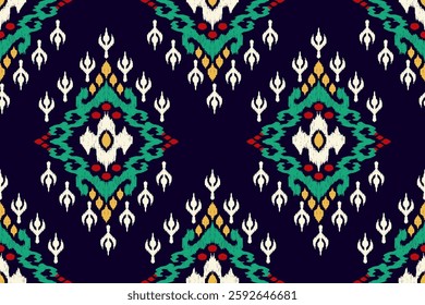 African seamless pattern,African floral seamless pattern,vector illustration,abstract background,Ikat floral pattern,Aztec style,design for texture,fabric,clothing,decoration,print,tile,fashion design