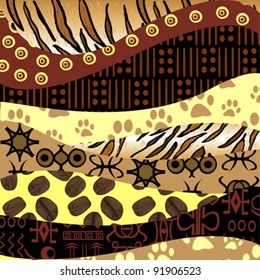 African style background