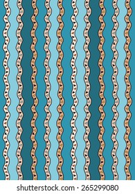 African style background - seamless ethnic art backdrop.