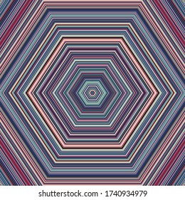 Patrones de tela de estilo africano, fondo abstracto colorido de hexágono