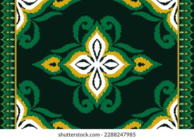 African style, paisley embroidery, Aztec Ikat paisley embroidery. Navajo geometric ethnic oriental seamless pattern traditional, Abstract vector, Chevron embroidery illustration,Design for printing.