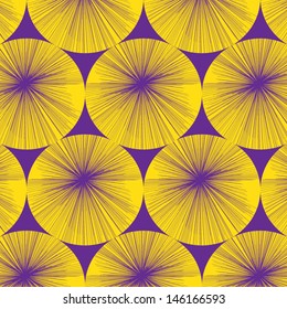 African Sun Pattern