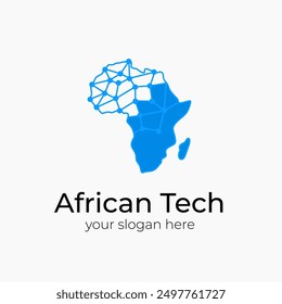 AFRICAN TECHNOLOGY LOGO DESIGN TEMPLATE