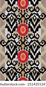 Têxtil africano sem emenda 
fundo cinza.padrão étnico africano geométrico tradicional.estilo asteca vetor abstrato illustration.design para textura têxtil, tecido, roupas e envoltório.