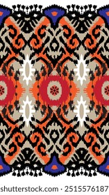 Afrikanisches, nahtloses Muster auf 
beiger Hintergrund.Geometrisches ethnisch afrikanisches Muster traditionell.Abstrakte Vektorgrafik im aztekischen Stil.Design für Textur, Stoff, Kleidung und Umhüllung.