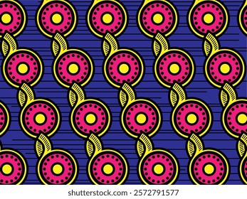It's African texture design circle chain.