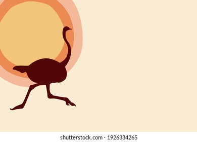 African theme. Summer african travel and tourism pattern background for design t shirt print, travel agency flyer, souvenir shop poster etc