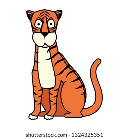 african tiger wild character