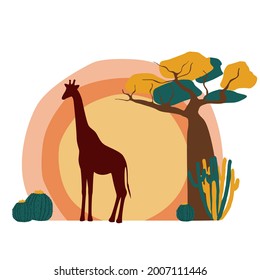 african travel andvacation theme. Traditional ethnic symbol icon pattern background