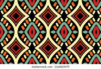 African Tribal Batik Pattern Wall Stencil for Painting a Boho rug, pillow, blanket, gypsy poster, wrapping paper. 